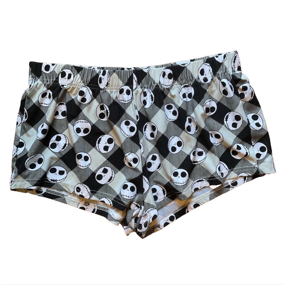 DISNEY Women's XL Nightmare Before Christmas Jack Skellington PJ Shorts